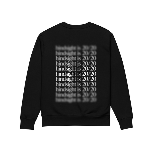 "HINDSIGHT IS 20/20" SWEATER