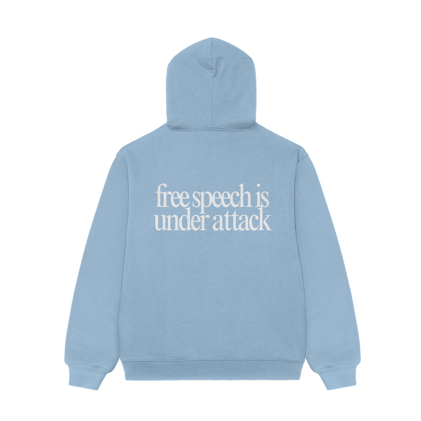 FREE SPEECH IS UNDER ATTACK HOODIE