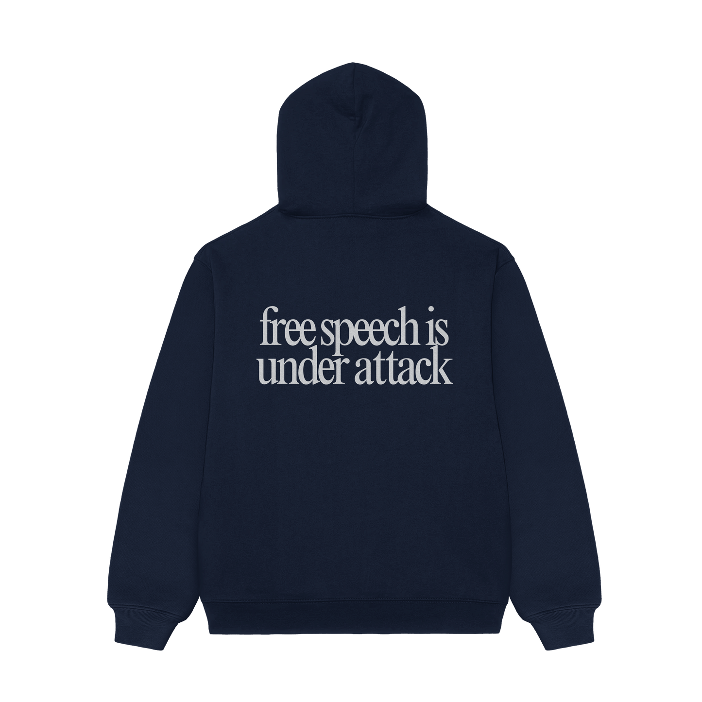 FREE SPEECH IS UNDER ATTACK HOODIE