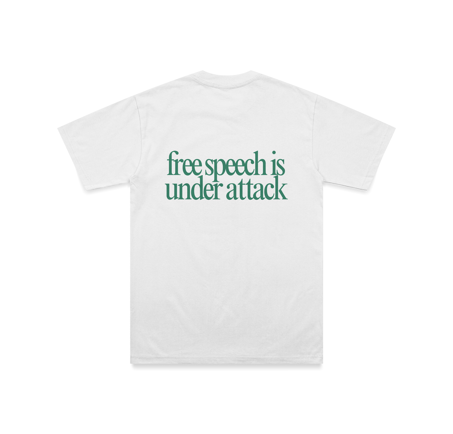 FREE SPEECH IS UNDER ATTACK TEE