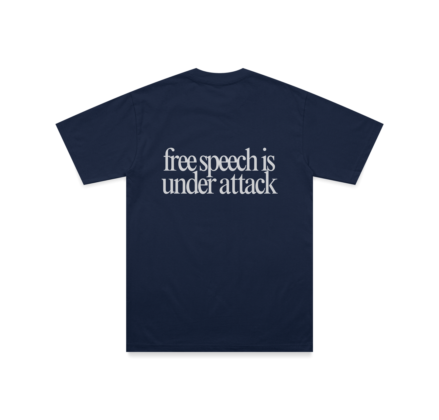 "FREE SPEECH IS UNDER ATTACK" TEE