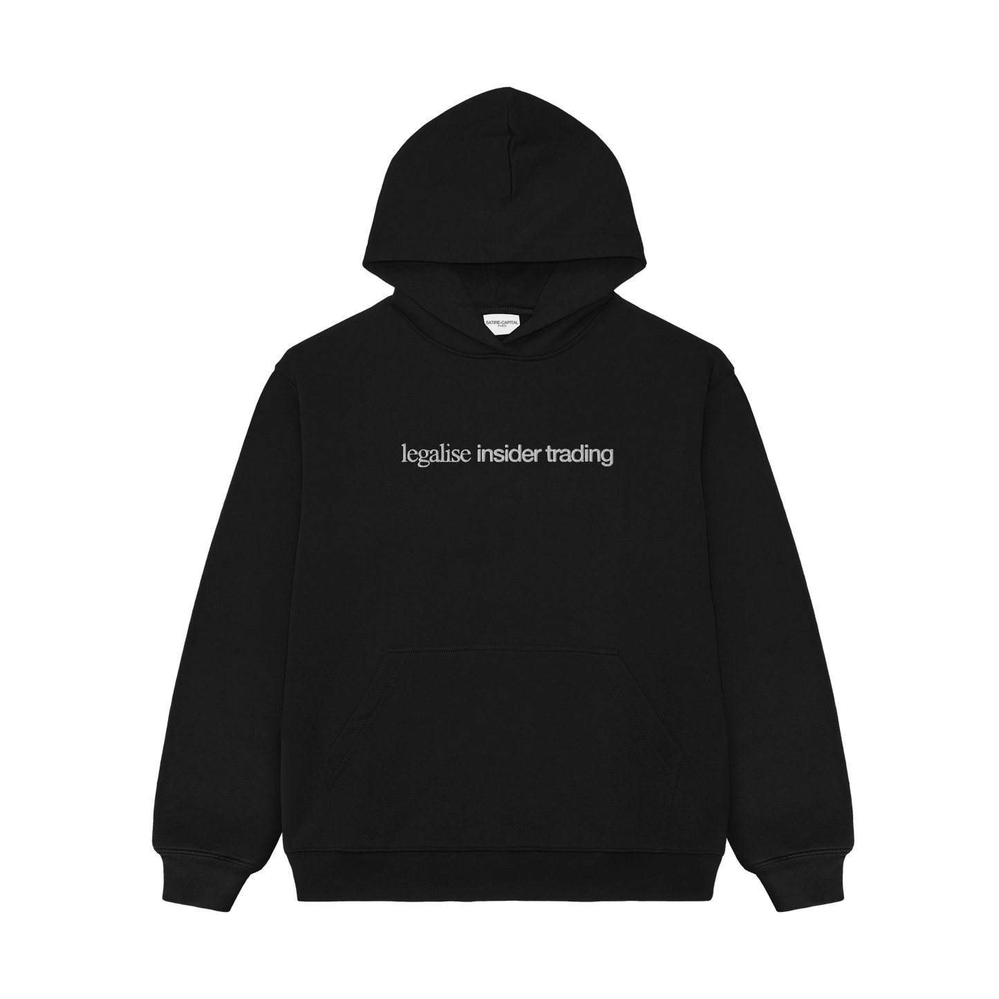 "LEGALISE INSIDER TRADING" HOODIE