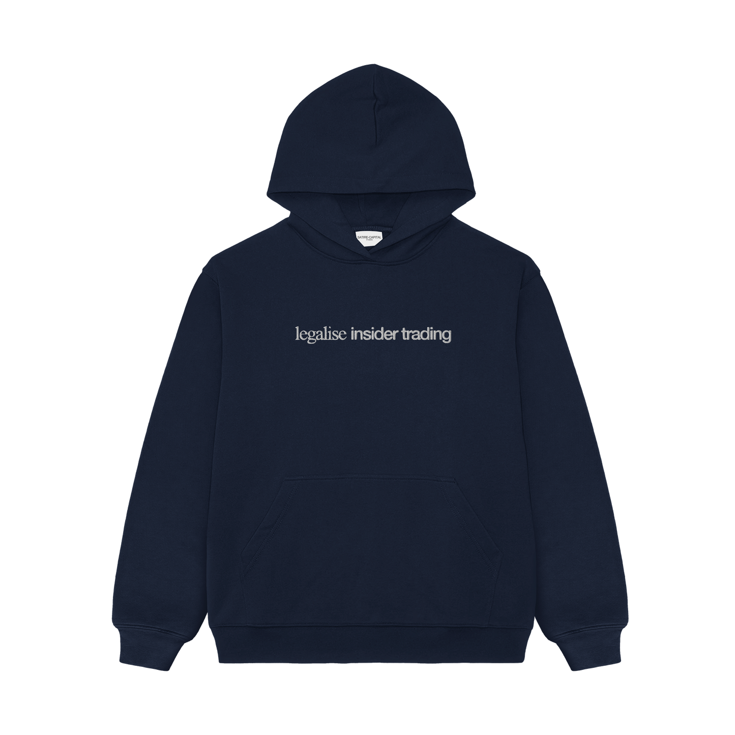 "LEGALISE INSIDER TRADING" HOODIE