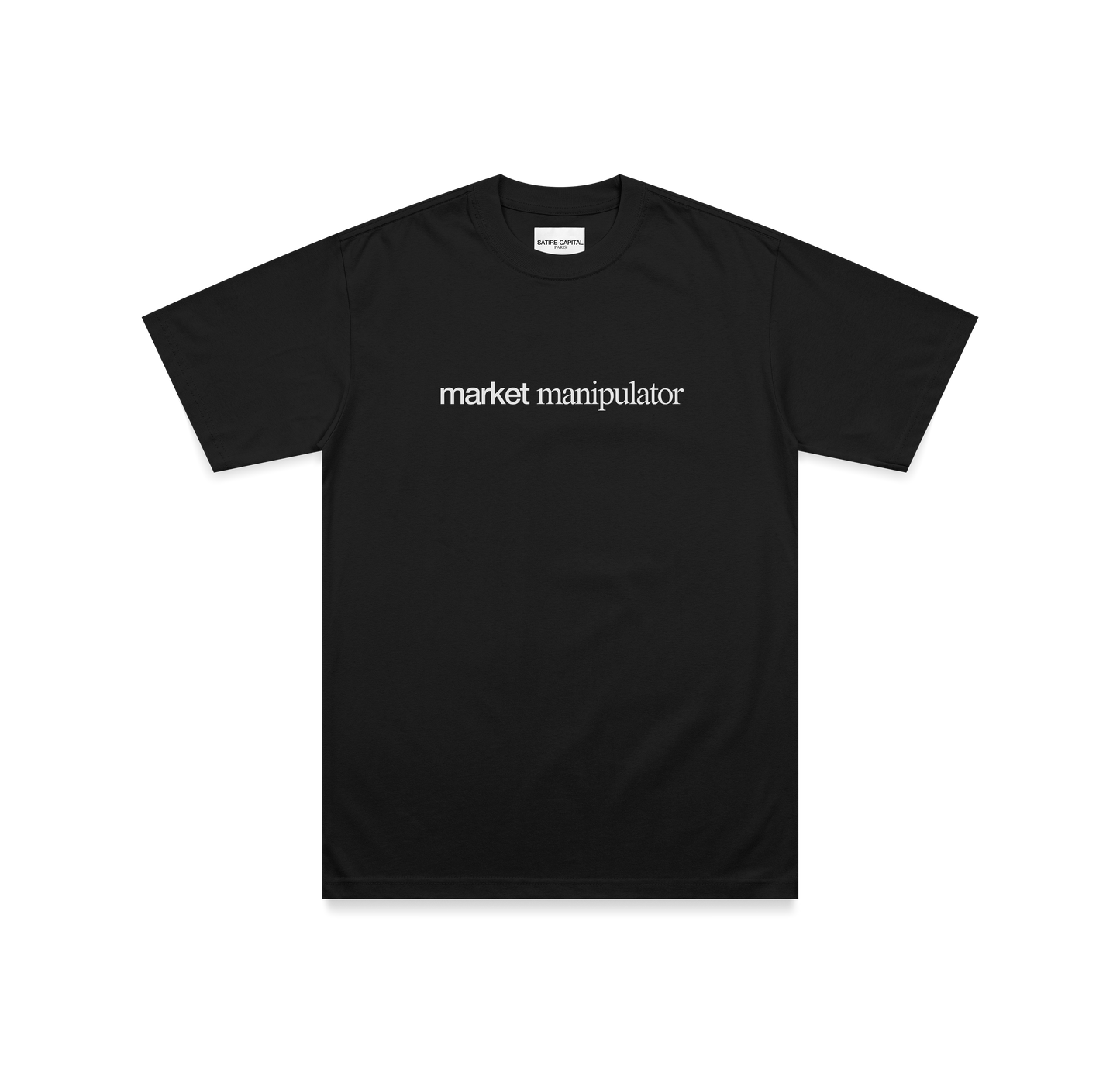 "MARKET MANIPULATOR" TEE