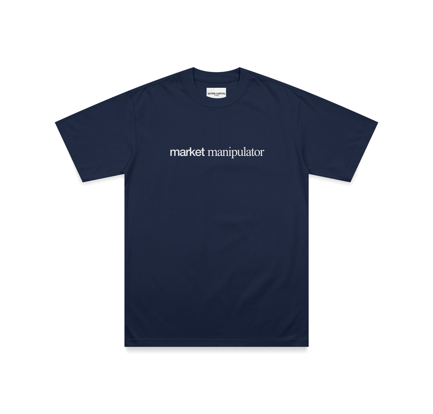 "MARKET MANIPULATOR" TEE