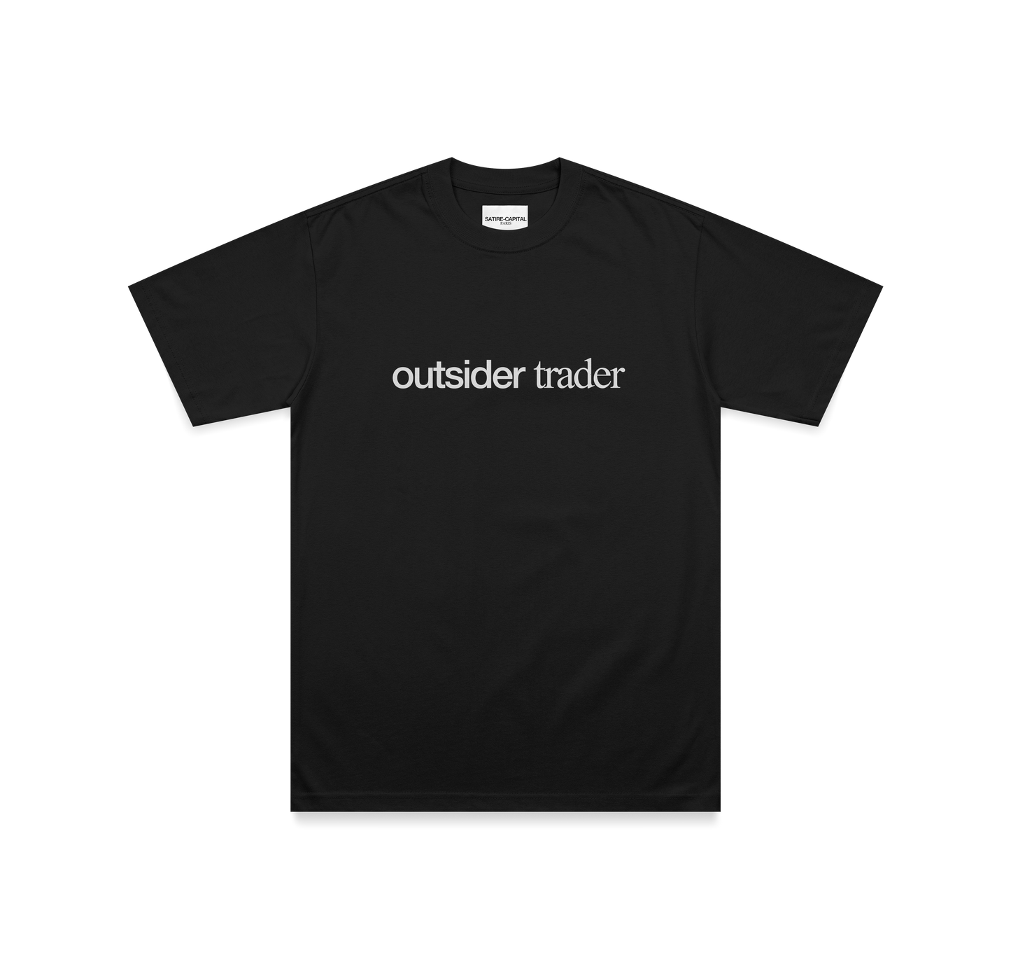 "OUTSIDER TRADER" TEE