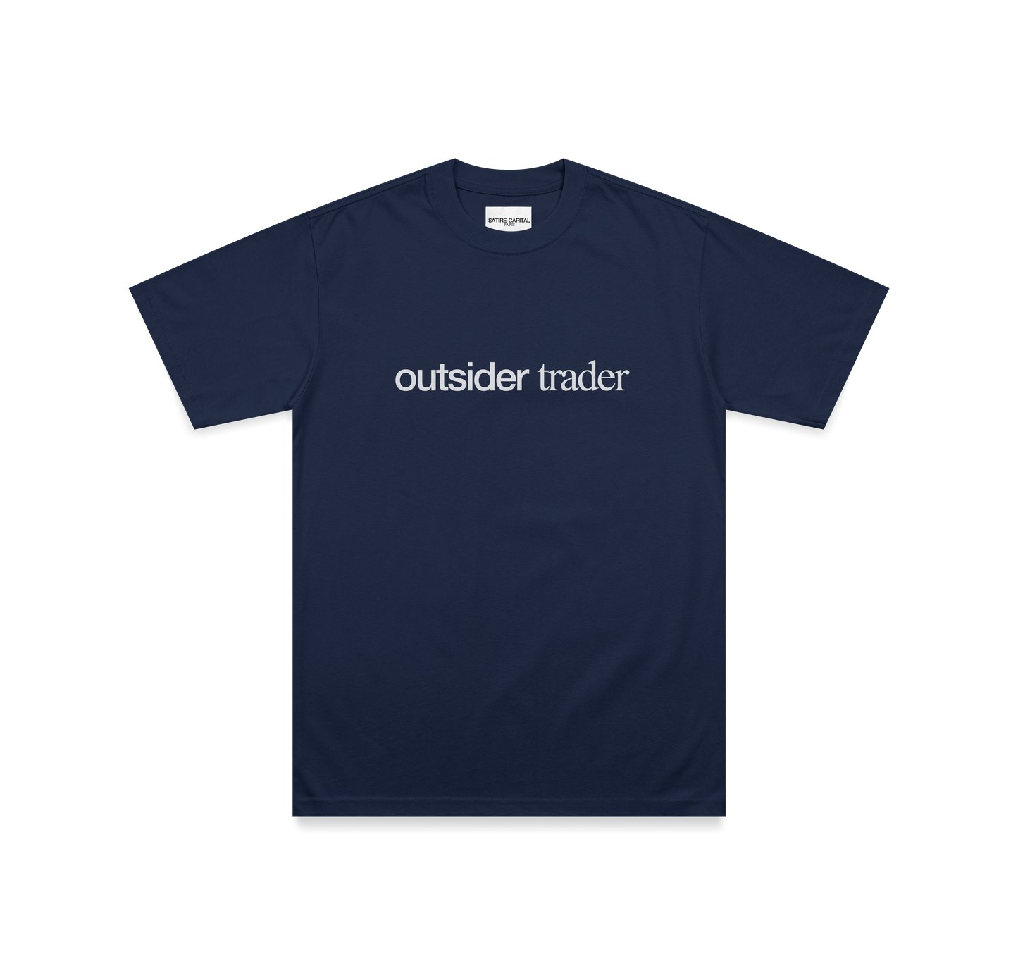 "OUTSIDER TRADER" TEE