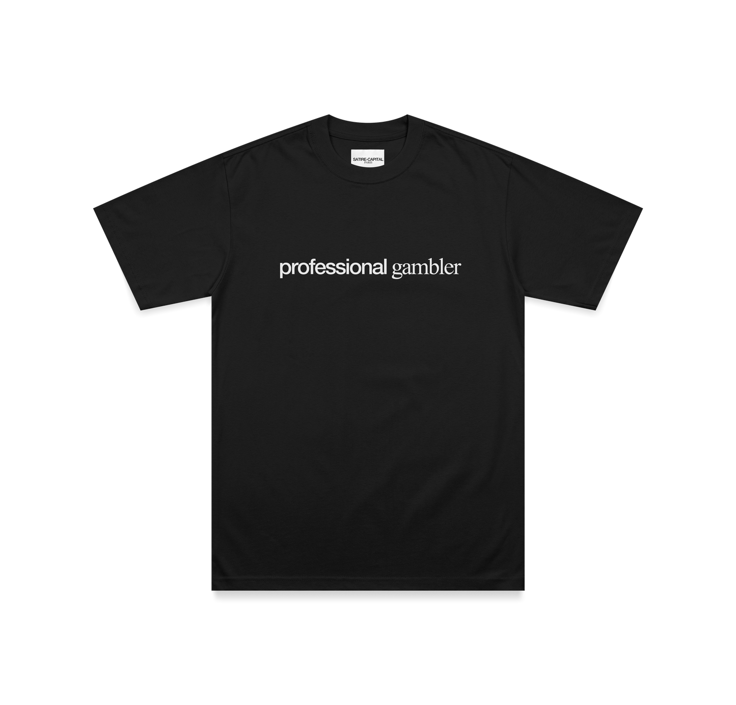 "PROFESSIONAL GAMBLER" TEE