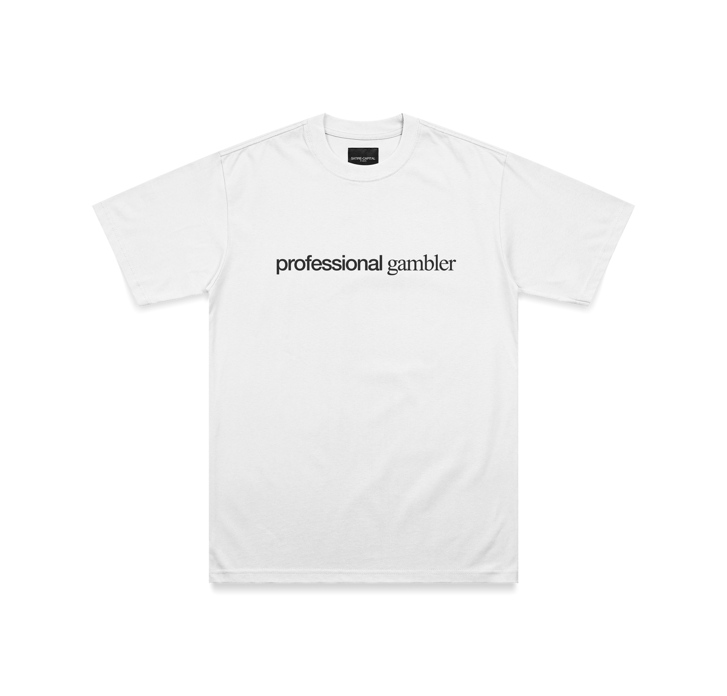 "PROFESSIONAL GAMBLER" TEE