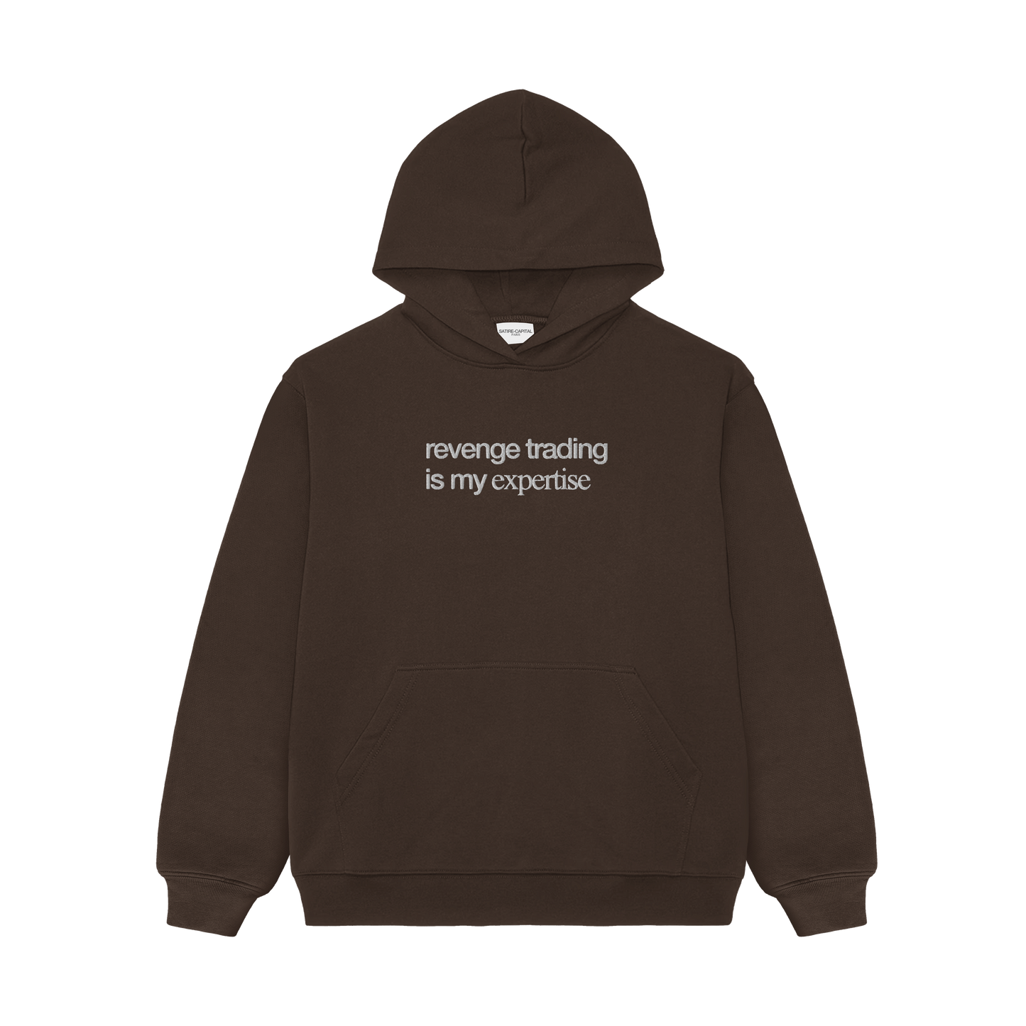 "REVENGE TRADING IS MY EXPERTISE" HOODIE