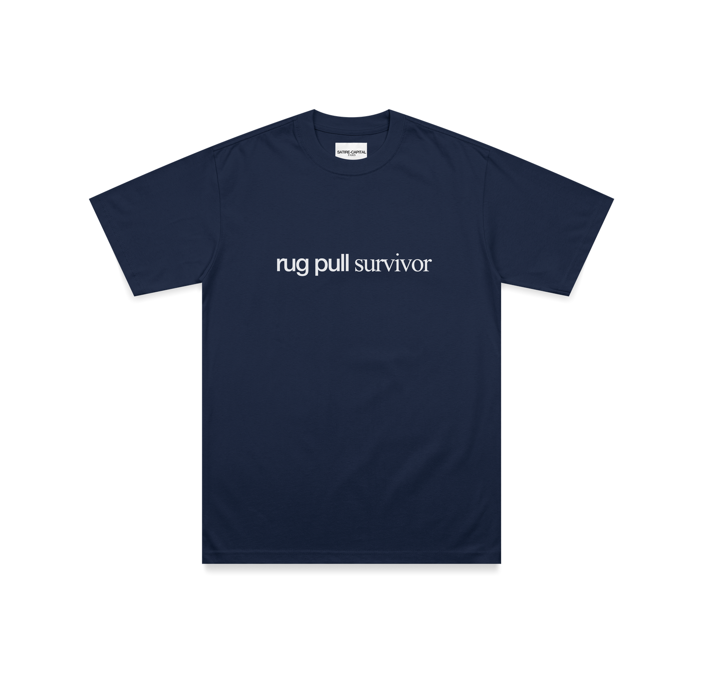 "RUG PULL SURVIVOR" TEE