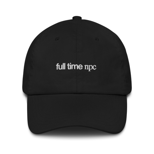 "FULL TIME NPC" HAT