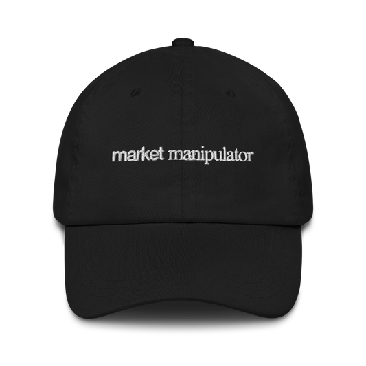 "MARKET MANIPULATOR" HAT