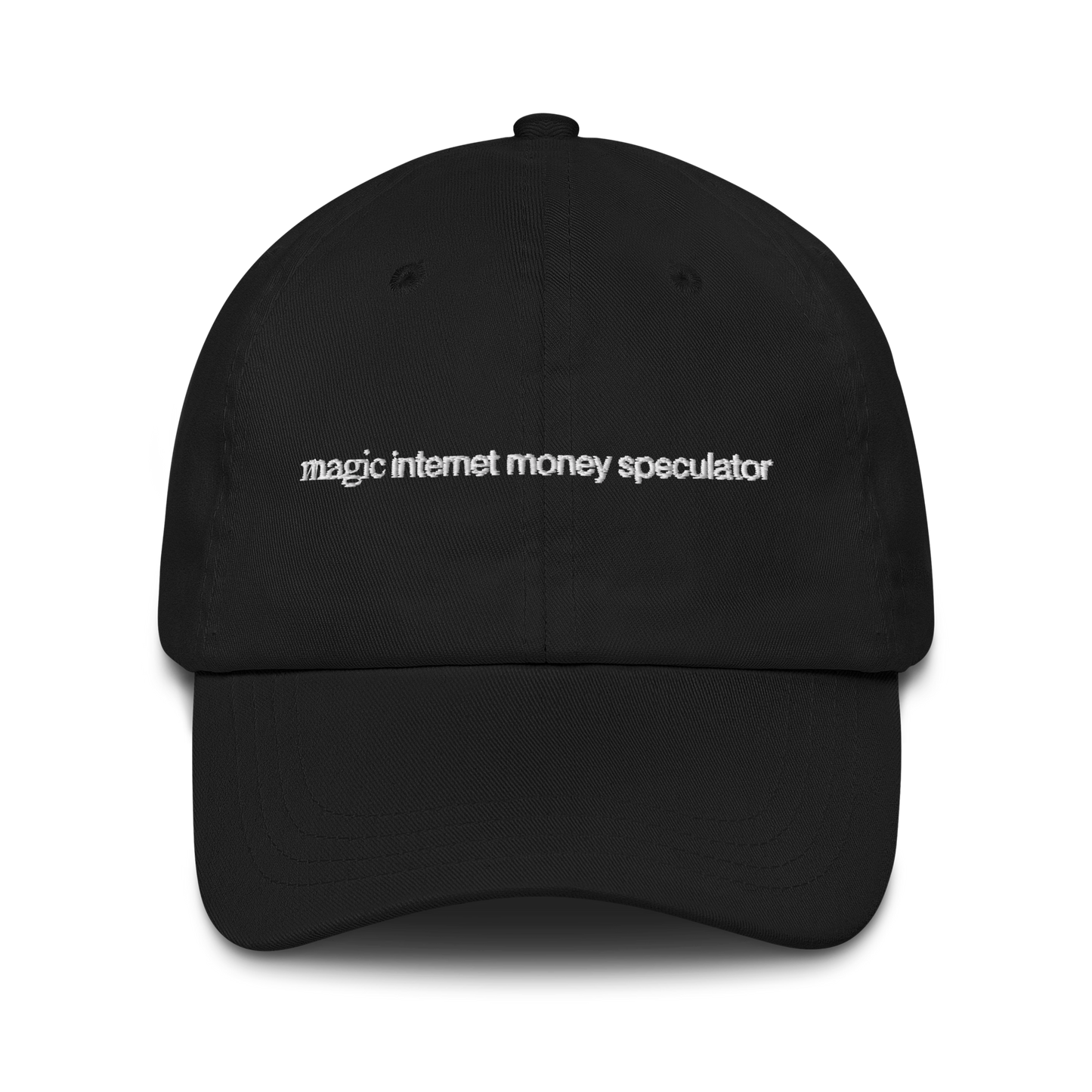 "MAGIC INTERNET MONEY SPECULATOR" HAT