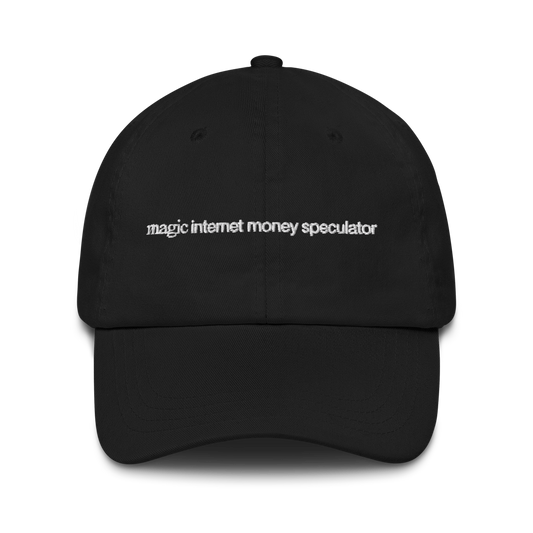 "MAGIC INTERNET MONEY SPECULATOR" HAT